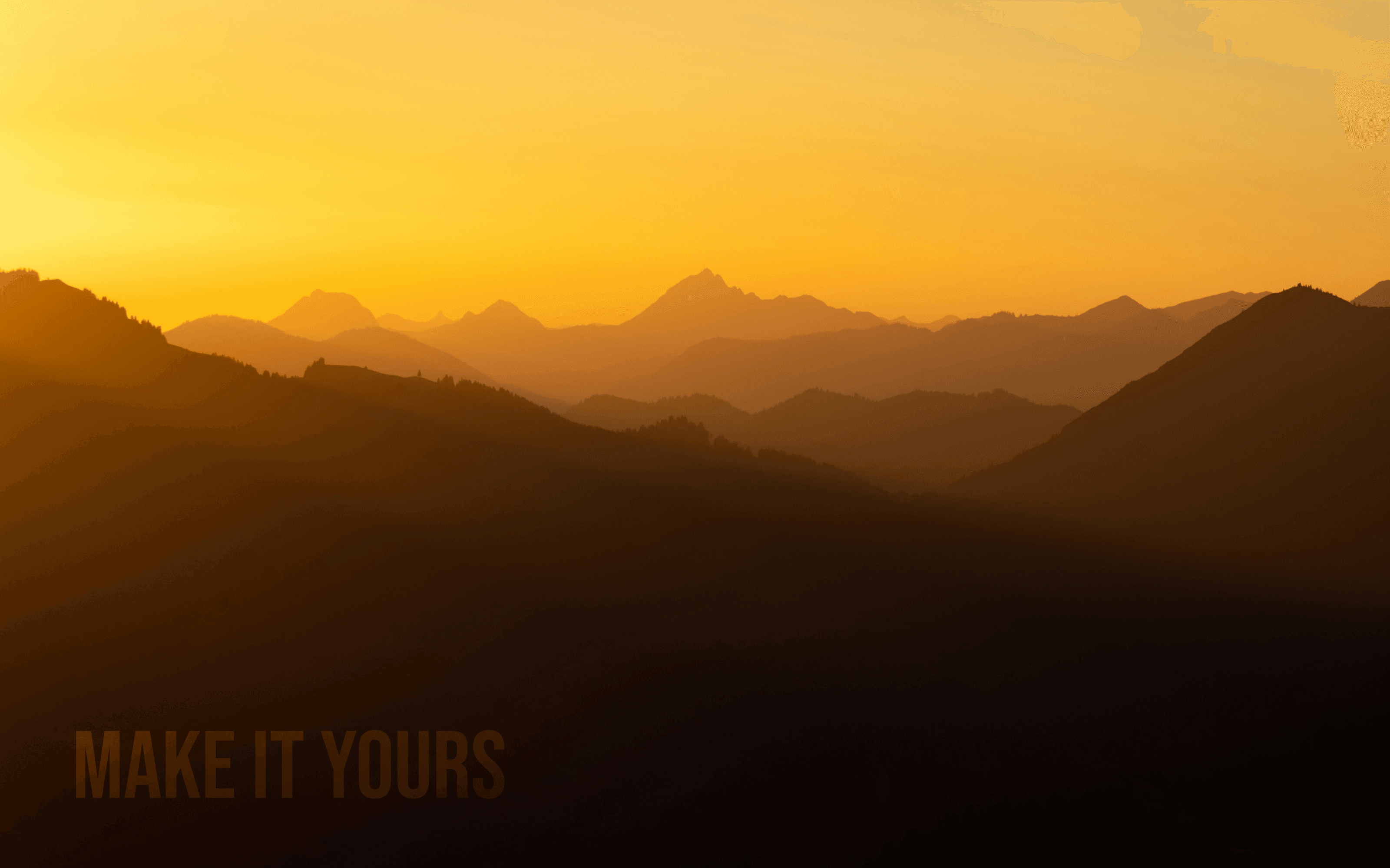 Make it Yours